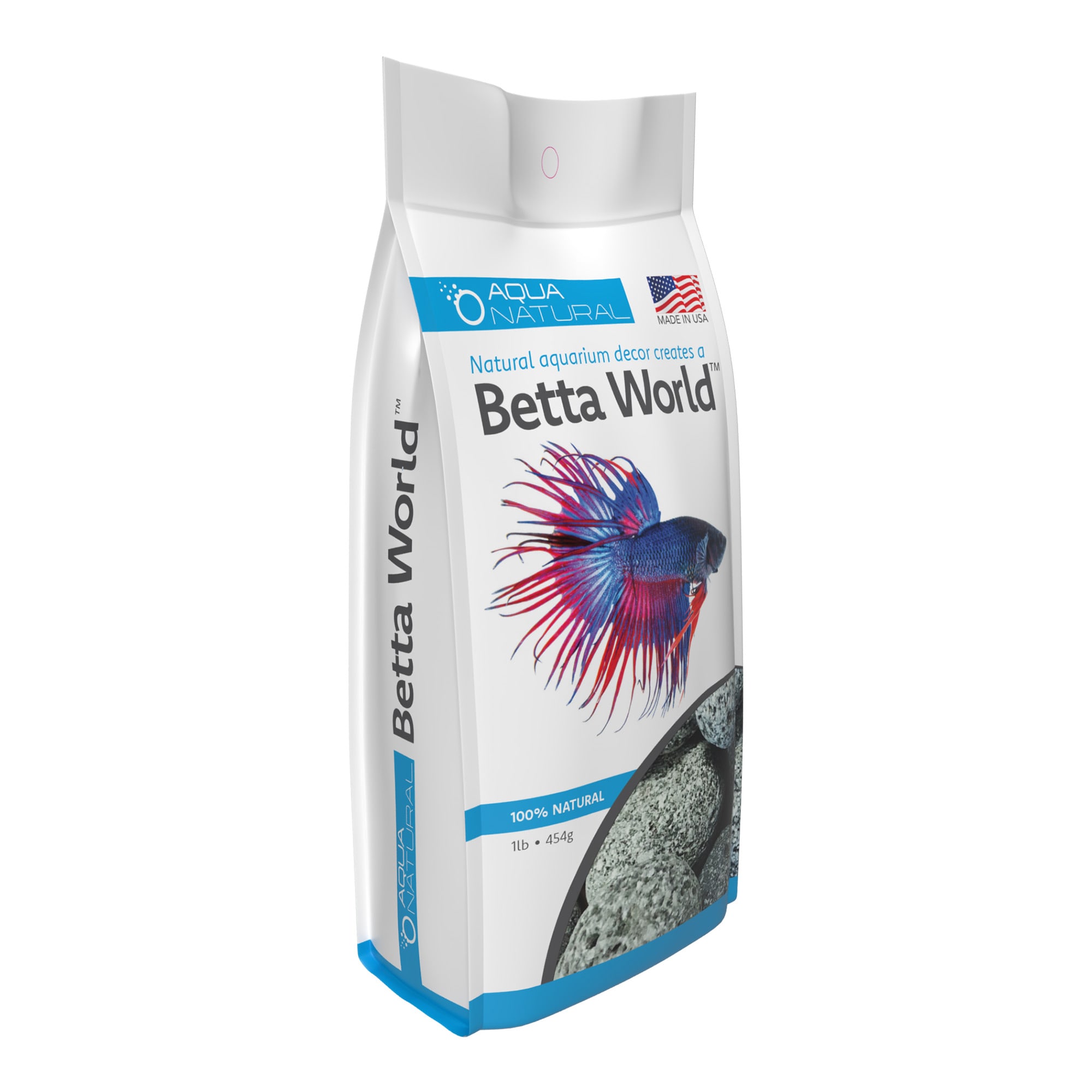 Aqua Natural Betta World Mini Lava Gravel, Small