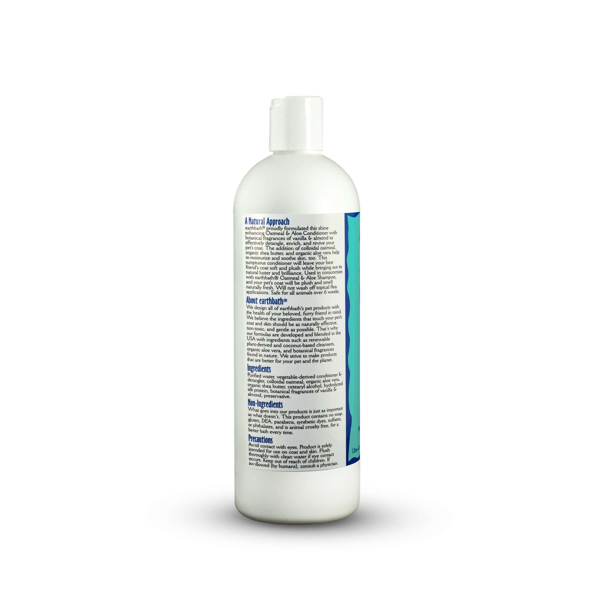 Earthbath Oatmeal & Aloe, Vanilla & Almond Pet Conditioner, 16 fl. oz.