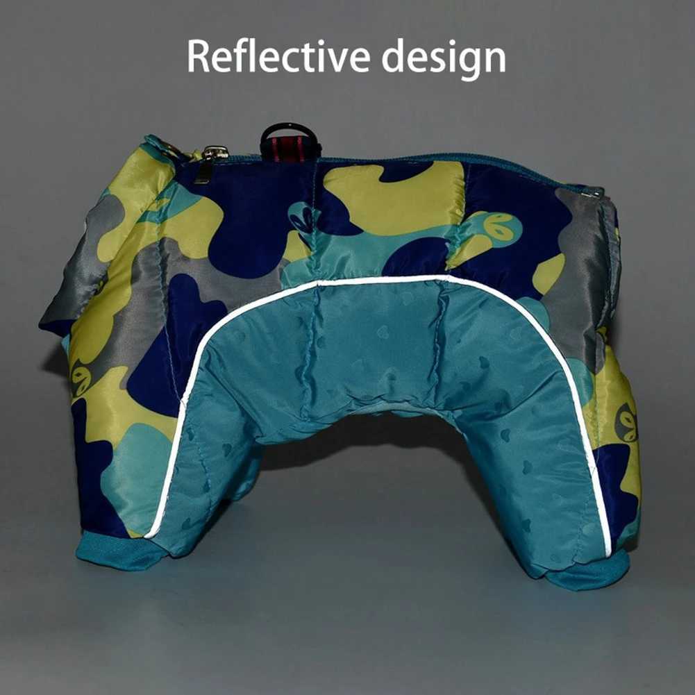 Dog Clothes Winter Warm Clothes For Small Dogs Waterproof Puppy Pet Jacket Reflective Dog Coat Chihuahua Pug Jumpsuits ClothingXJ241125