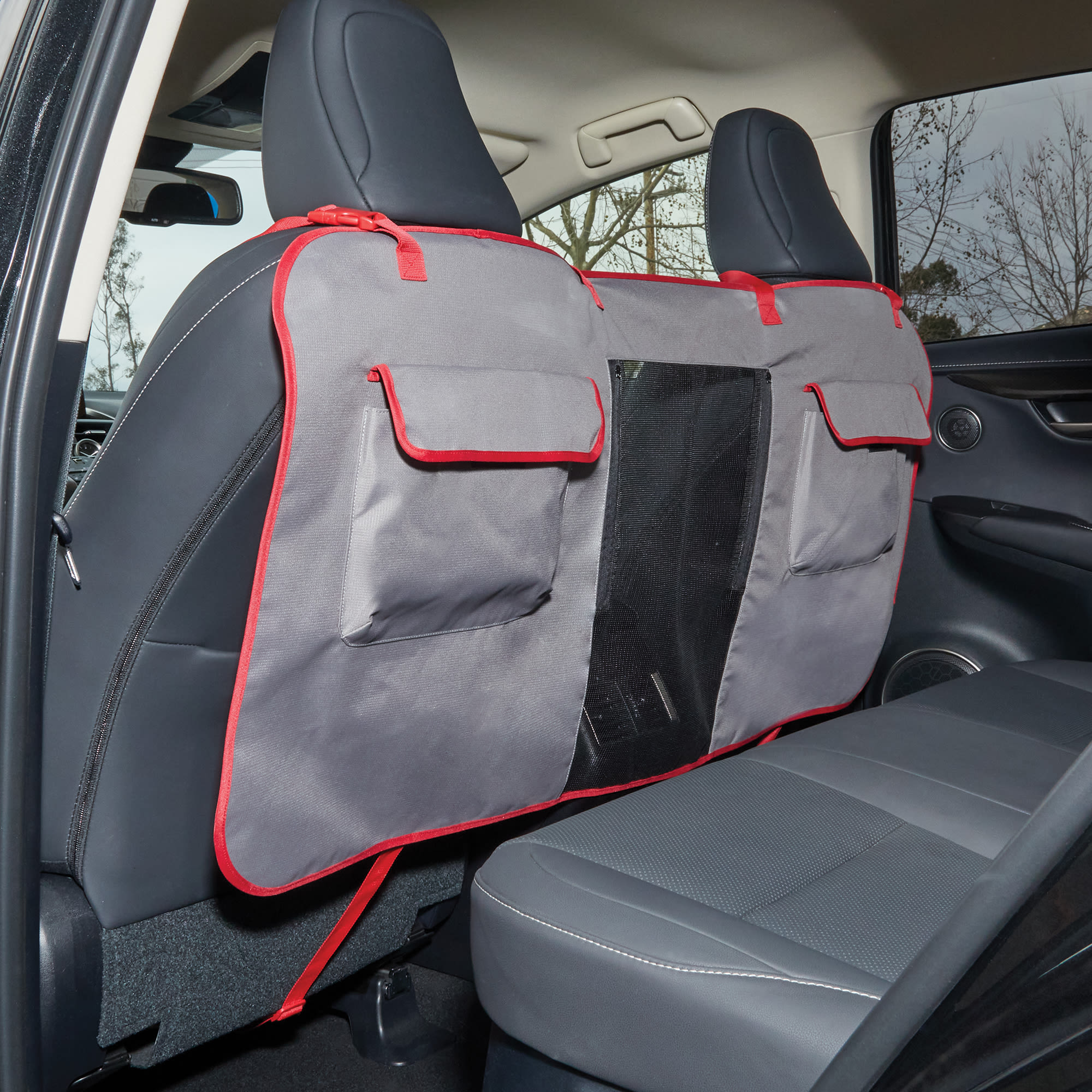 EveryYay Road Trippin' Pet Vehicle Barrier, Grey