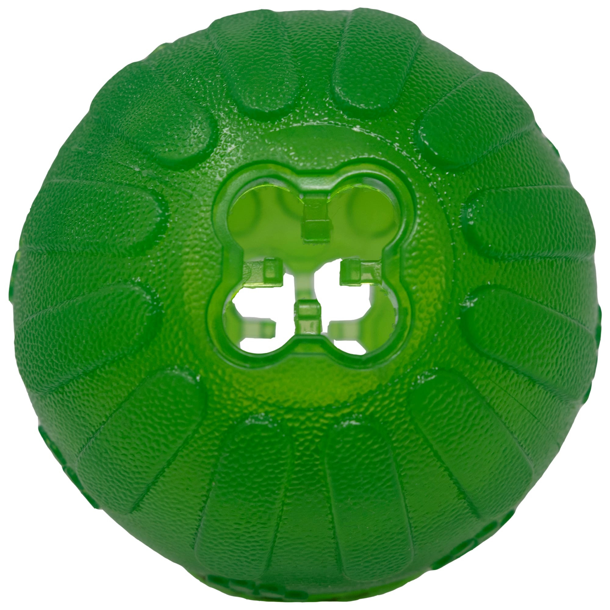 Starmark Treat Dispensing Chew Ball Dog Toy, Medium/Large 3.25"