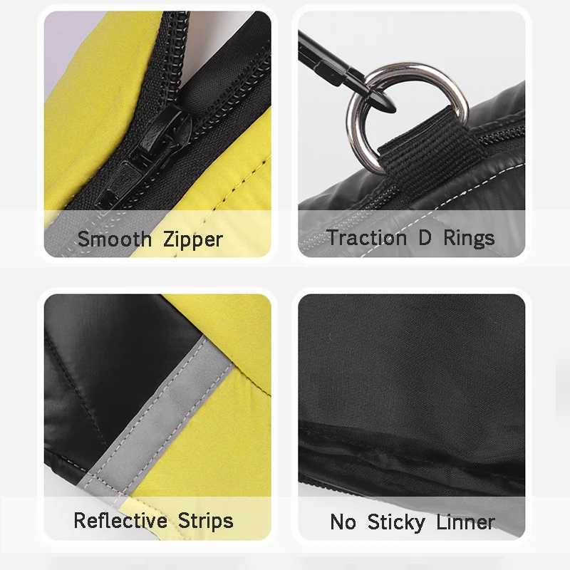 Waterproof Dog Jacket Winter Warm Dog Clothes for Small Large Dogs Puppy Vest Chihuahua Coat French Bulldog Yorkie Pug CostumeXJ241125