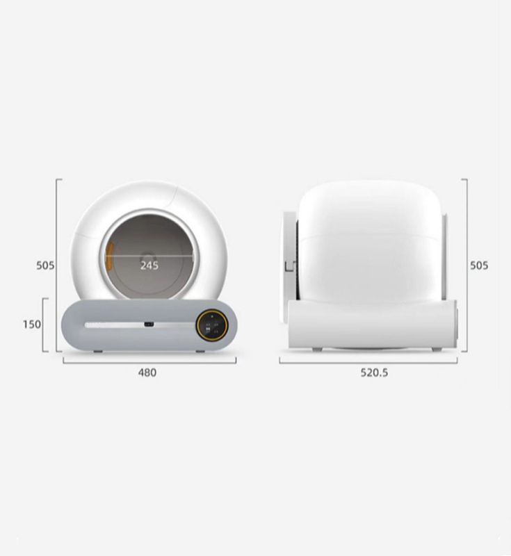 Automatic Box and Accessories Smart App Control Self Cleaning Litter Boxes Cat Sandbox Electronic Pet Toilet