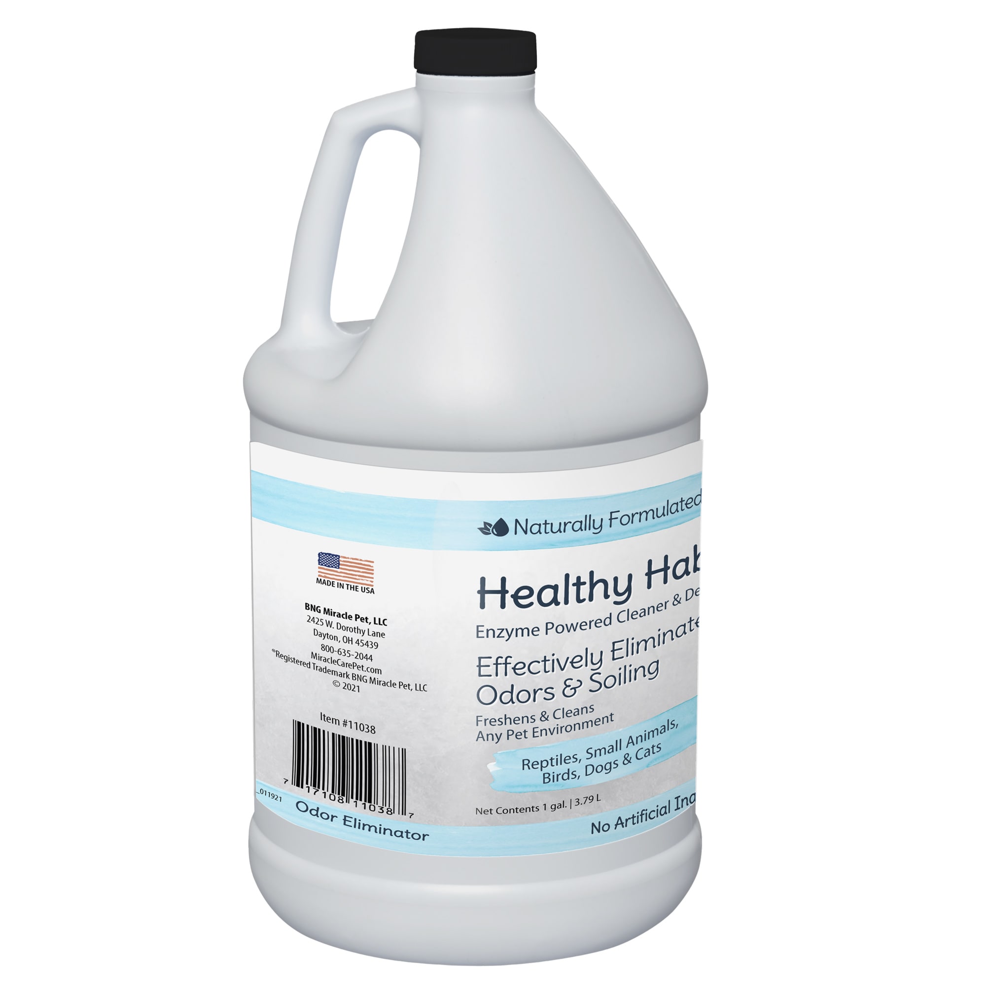 Miracle Care Healthy Habitat Cleaner & Deodorizer, 1 Gallon