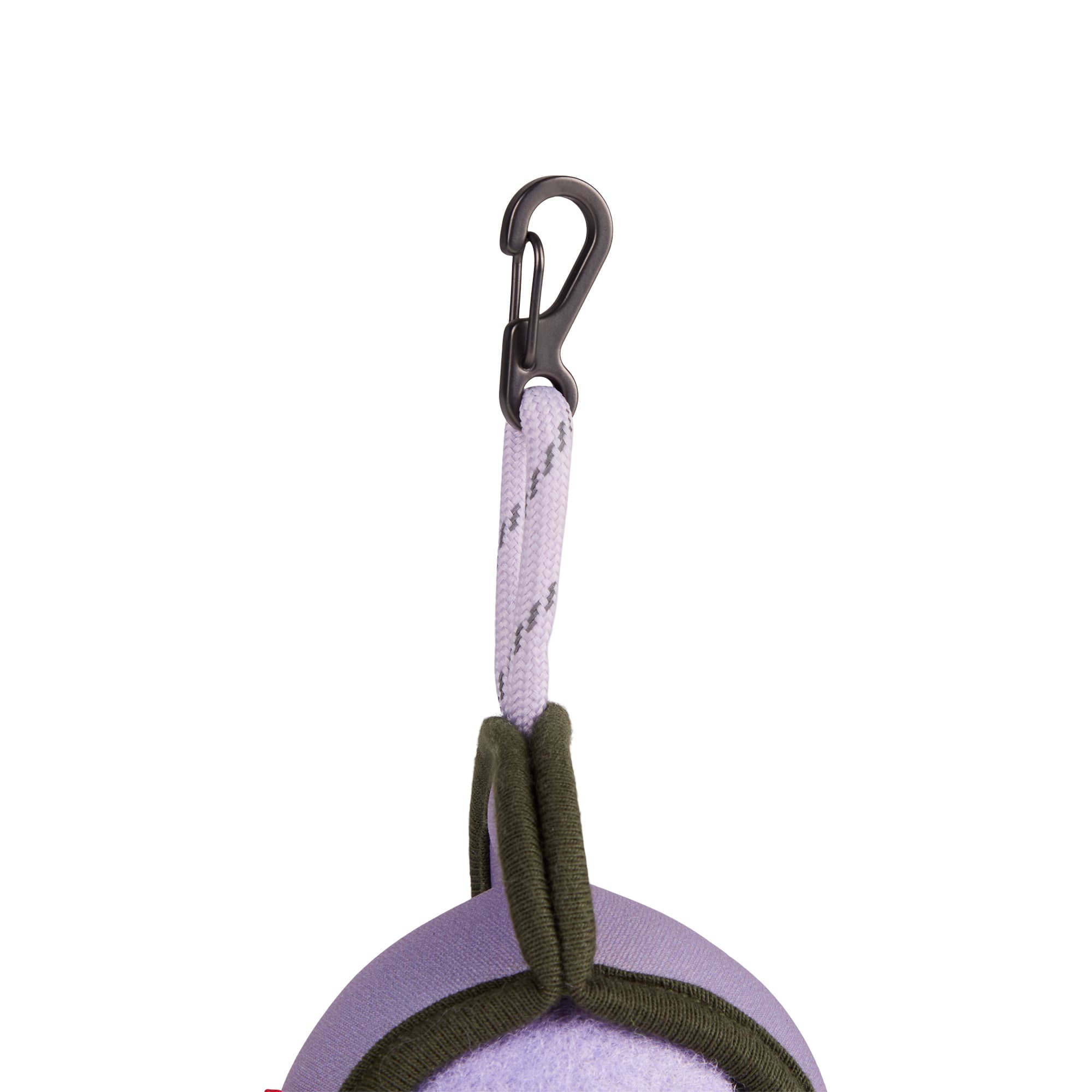 Reddy Lilac On-the Go Ball with Holder Dog Toy, X-Small, Pack of 2