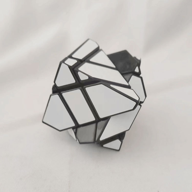 Magic Cubes Lefun FangCun Ghost 6cm Cube Magico 3x3 Strange-shape Cube Magic Puzzle Hollow Sticker SpeedCube Educational Toys Ghost Cube 231019