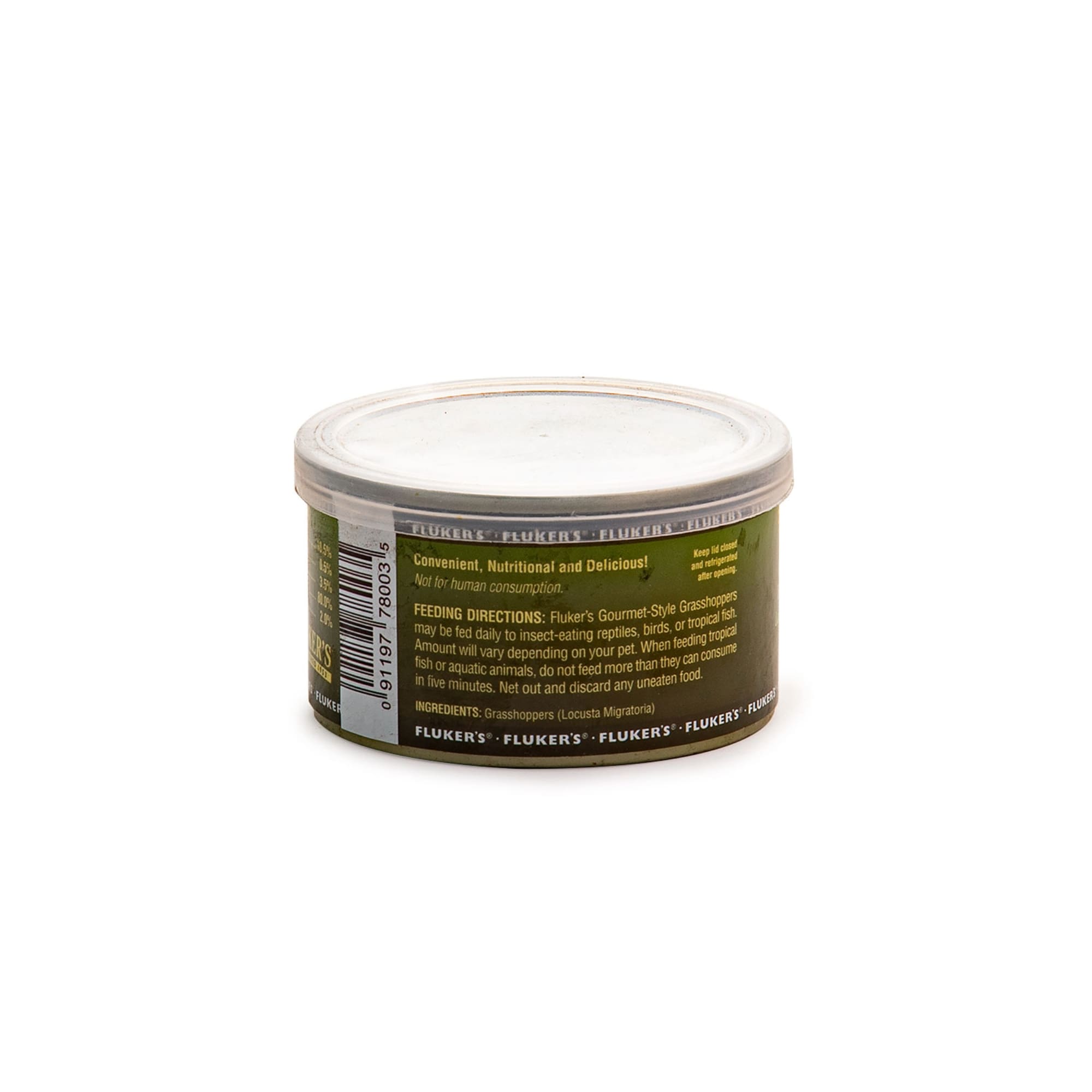 Fluker's Gourmet Style Grasshopper Reptile Food, 1.2 oz.