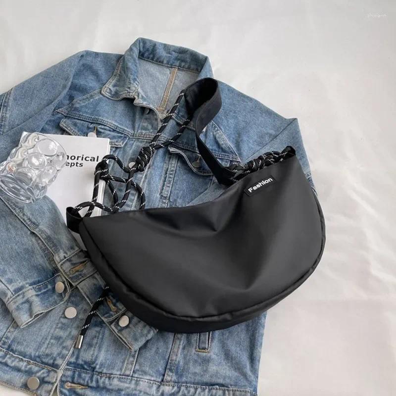 Totes Leisure Versatile Nylon Small Chest Bag Women's Crossbody Fashion One Shoulder Dumpg Bags zhanyishengli