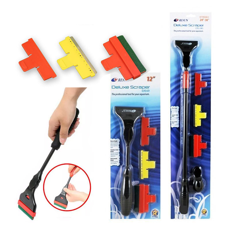 High Quality 12\" Plastic Aquarium Cleaner Brush High Quality Cleaning Tools for Aquarium Fish Tanks