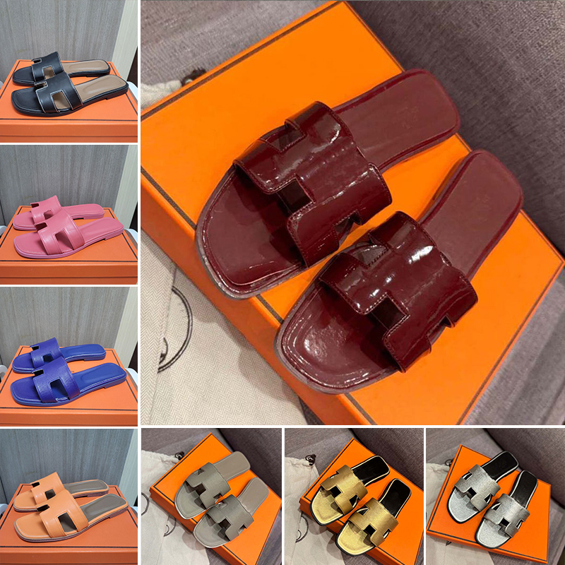 Designer slippers Women sandals for women slipper casual loafers shoes outdoor beach slides flat bottom luxury buckle Classics genuine leather Fashion Room Scuffs