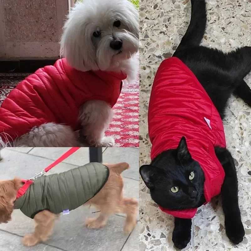 Small Dogs Clothes Winter Warm Pet Vest Puppy Coat for Chihuahua French Bulldog Outfit Yorkies Jacket Dog Accessories Ropa PerroXJ241125
