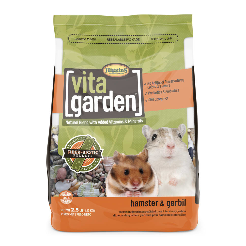 Higgins Vita Garden - Hamster/Gerbil, 2.5 lb