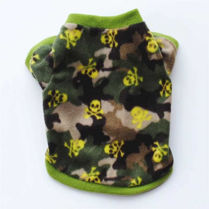 Chihuahua Clothes Cute Printed Small Dog Clothes French Bulldog Dogs Clothes Pets Warm Fleece Dog Winter Coat Puppy Dog CostumeXJ250109
