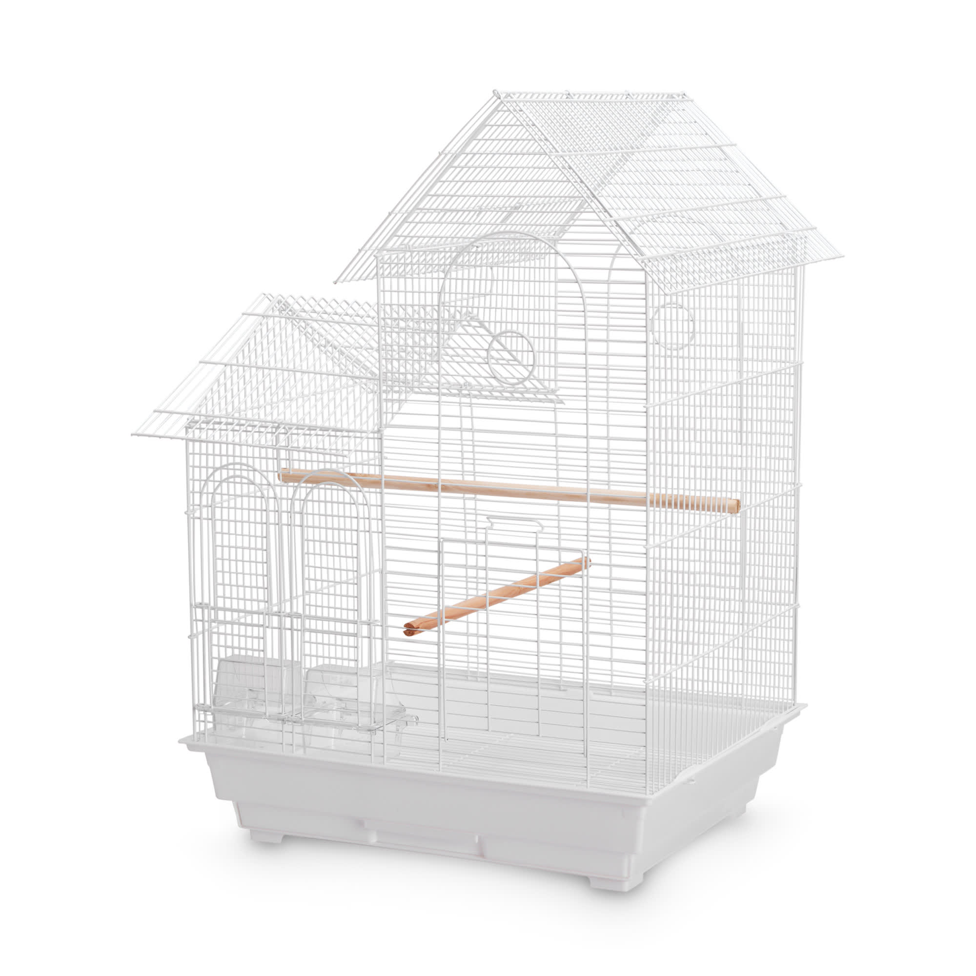 You & Me Cockatiel Ranch House Bird Cage, 19.75" L x 14.75" W x 28" H