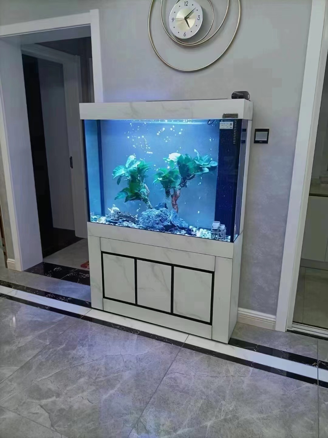 WOLIZE High Quality Wholesale Fish Breeding Tank Farming Water Garden Fish Tank