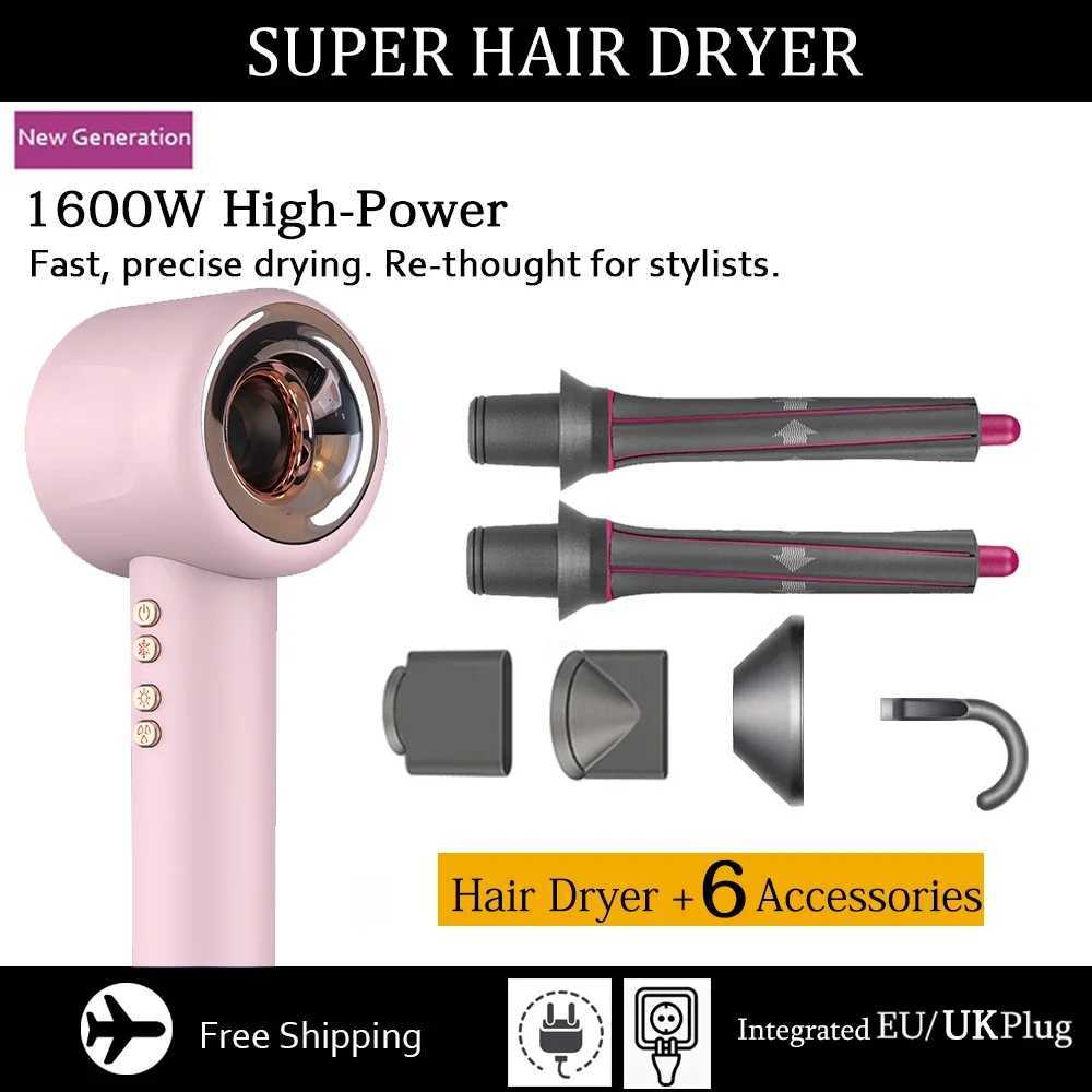 Super Hair Dryer Leafless Hairdryer Personal Hair Care Styling Anionic Tool Constant Anion Electric Hair Drying Machine W241125