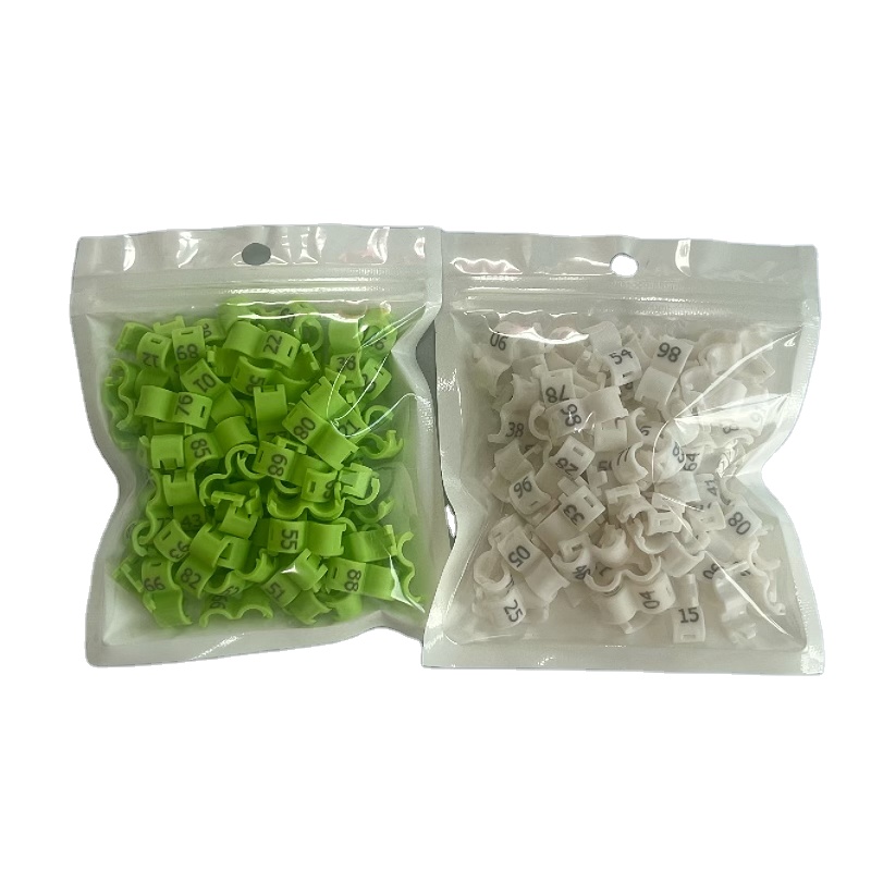 100 pcs /bag Parrot Clip Ring 6mm inner size for various colors birds clips birds accessories