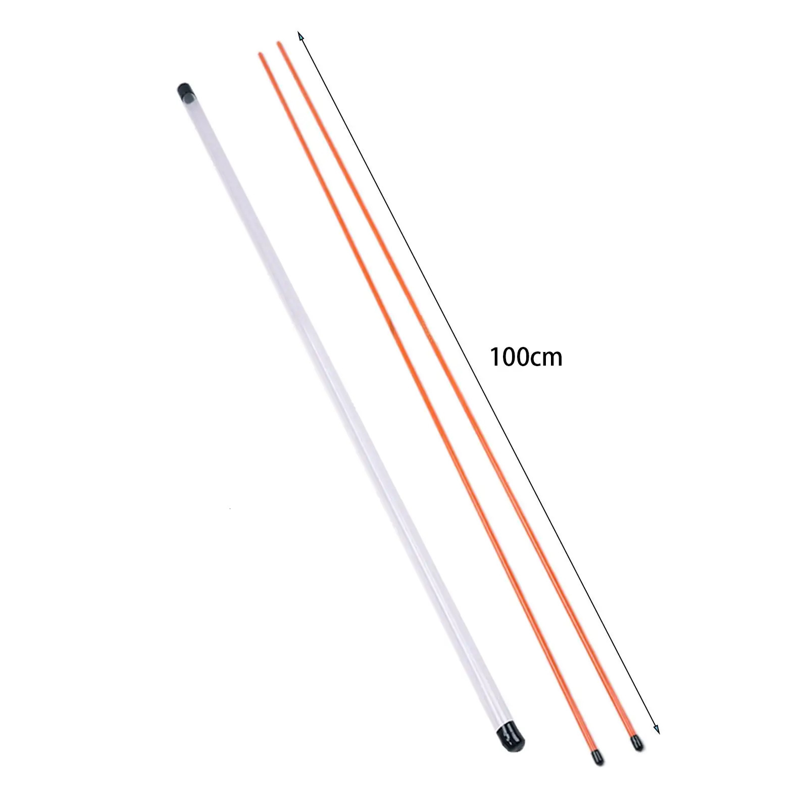 2pcs golf alignment rod posture corrector golf swing coaching machine with storage golf alignment rod swing training rod equipment 241125