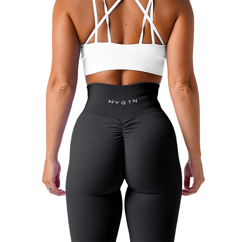 NVG Speckled Scrunch Seamless Leggings Women Soft Workout Tights Fiess Outfits Yoga Pants Gym Wear