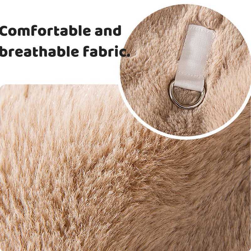 Fashion Solid Dog Hoodies Warm Plush Dog Jacket Caot Winter Puppy Clothes Cute Cat Vest Coat Pet Jacket Sweater Soft Dog ClothesXJ241125