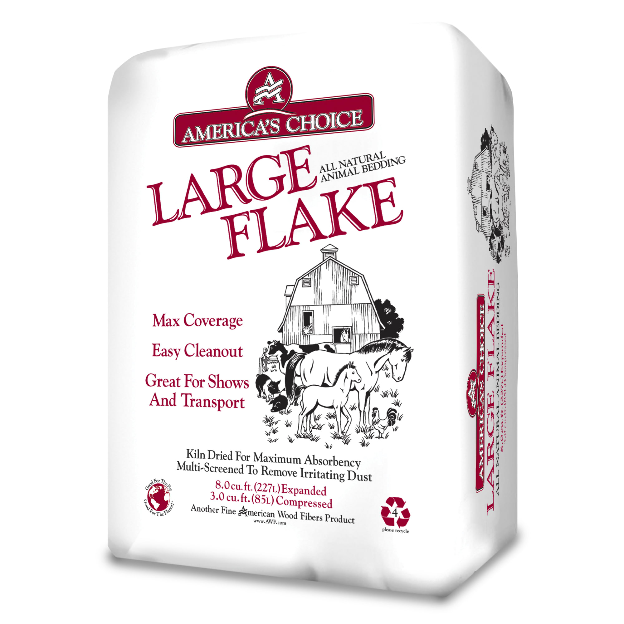 America's Choice Large Flake Bedding, 8 cu. ft.
