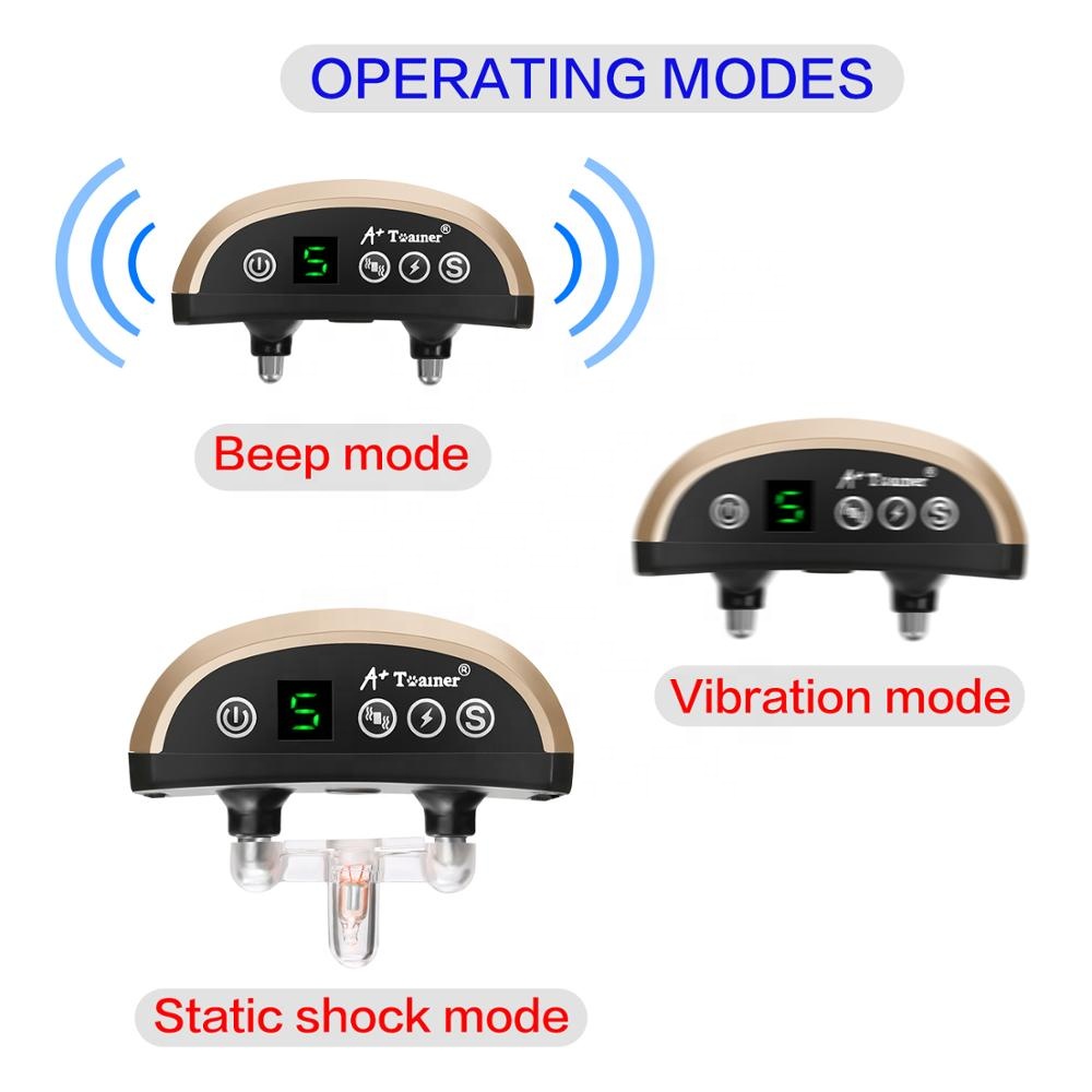 Wodondog Antibark Dog Training Collar Waterproof Rechargeable Sensitivity Adjustable Dog Barking Control Training Dog No Bark