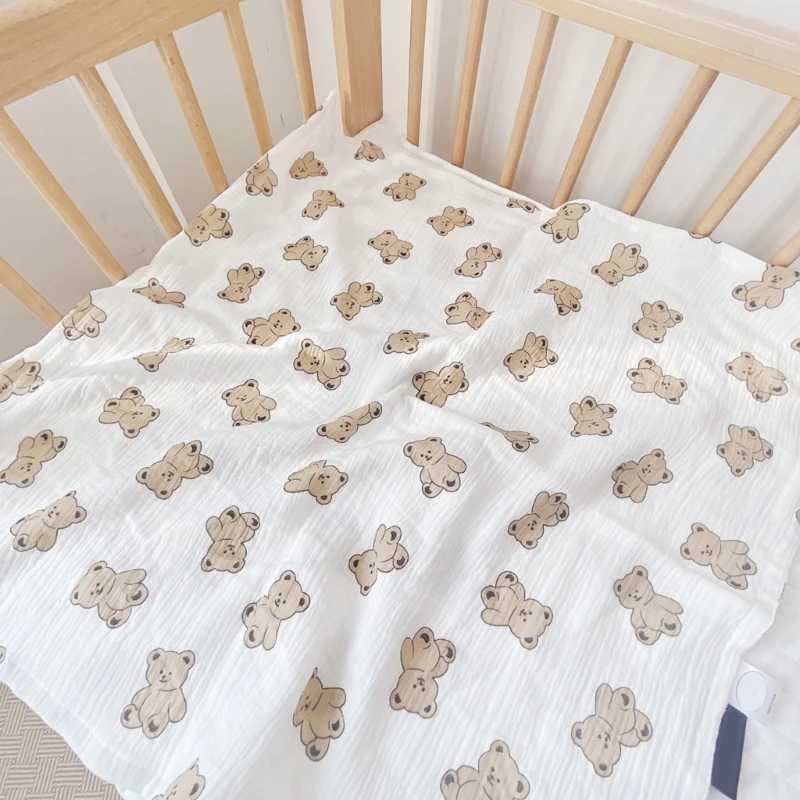 Blankets Swaddling Baby Swaddles Cotton Baby Blanket Multipurpose Lightweight Breathable Baby Wrap Cover Multipattern Newborn Blanket