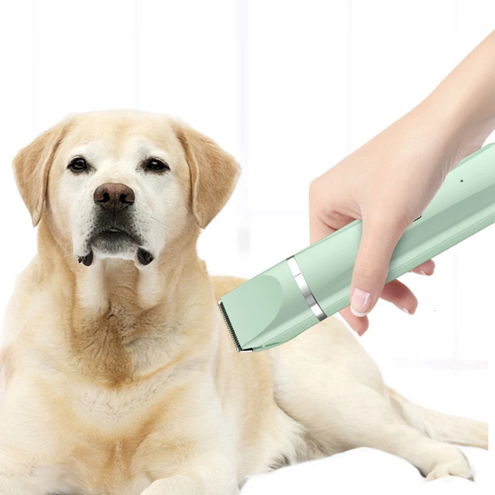 UBBT 4 in 1 Pet Electric Hair Clipper with 4 Blades Grooming Trimmer Nail Grinder Professional Recharge Haircut For Dogs Cat 241125
