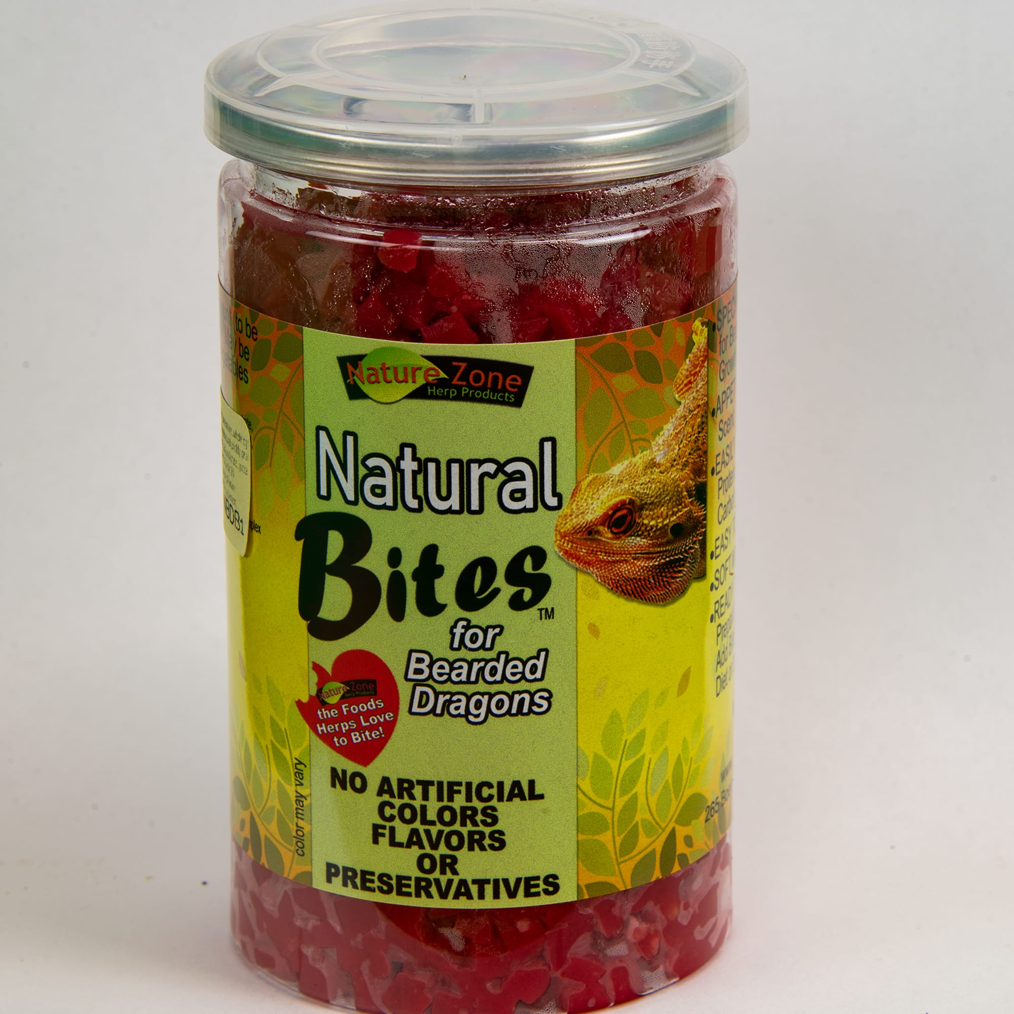 Nature Zone Natural Bites Natural Bearded Dragon Bites, 9 oz.