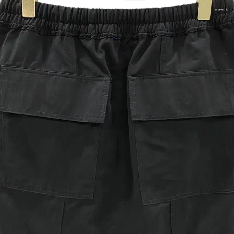 Men's Shorts Men Casual Cargo Gothic Clothing Summer Solid Sweatpants High Street Black Green Short