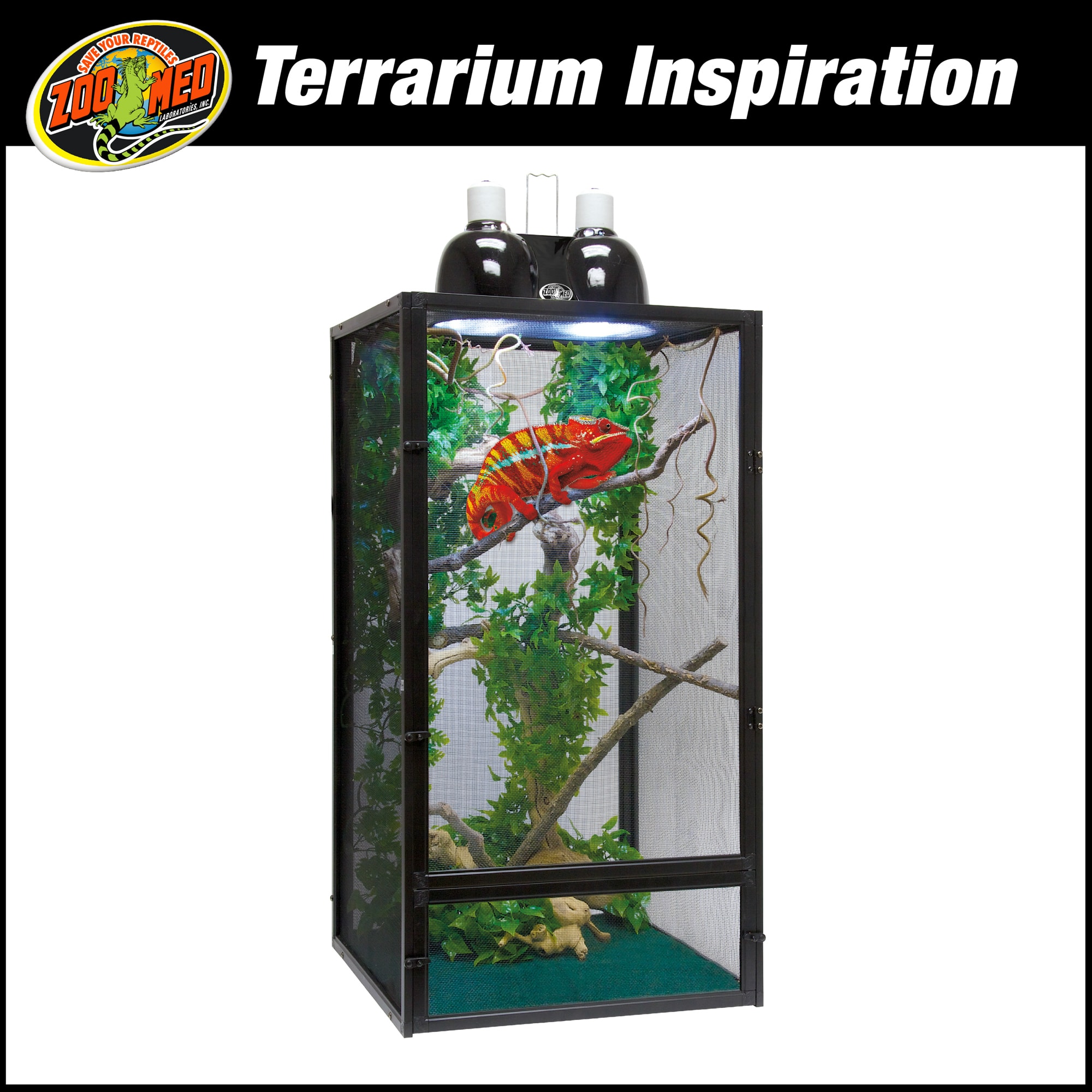 Zoo Med Repti Breeze Chameleon Kit, 16" L X 16" W X 30" H