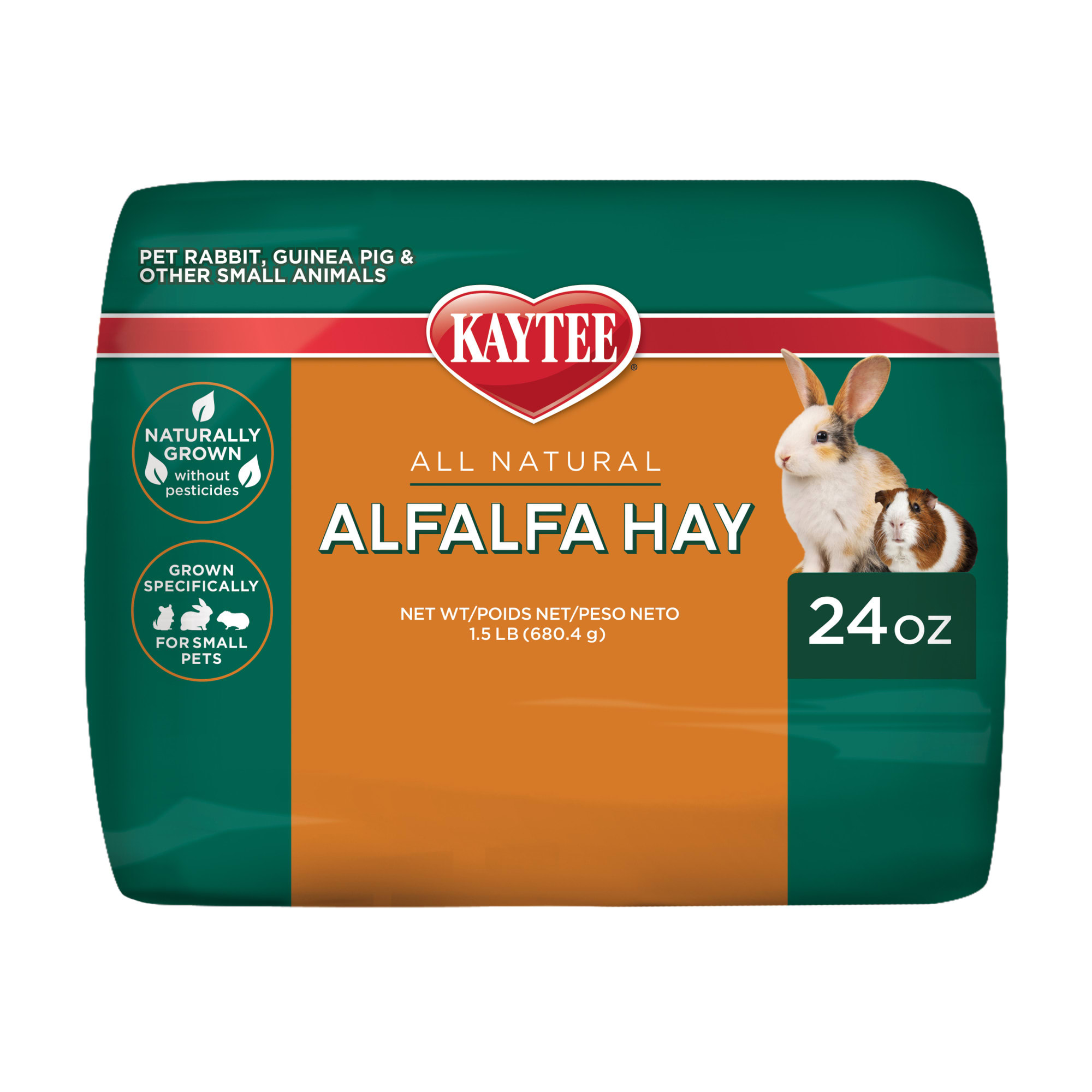 Kaytee Natural Alfalfa Small Animal Mini-Bale