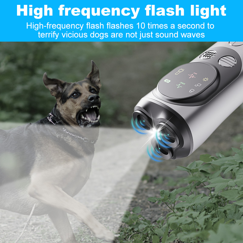 Rechargeable Ultrasonic Sound Bark Control Dog Bark Deterrent Devices Anti Barking Device Ultrasonic Dog Repeller for Dogs