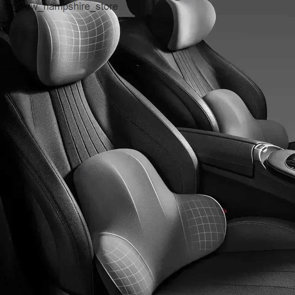 Seat Cushions Car Lumbar Headrest Car Neck Pillow Car Cushion Backrest Lumbar Cushion Memory Foam Lumbar Support Pillow J241125
