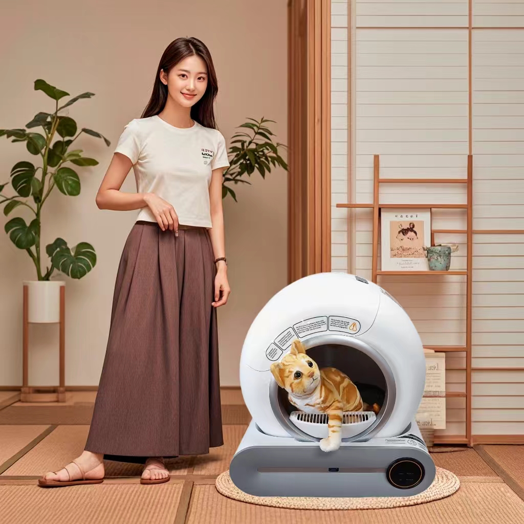 Factory Manufacture Various Cat Automatic Litter Box Trays Smart Cat Litter Box