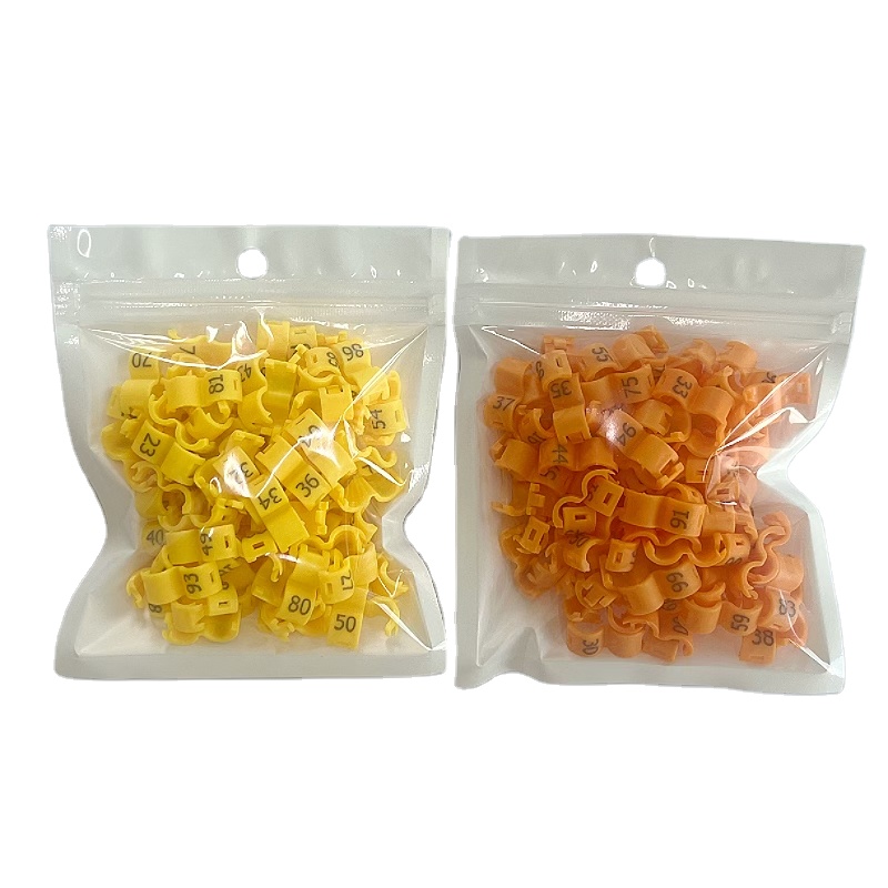 100 pcs /bag Parrot Clip Ring 6mm inner size for various colors birds clips birds accessories