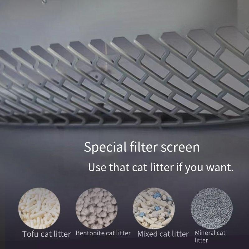 Most Popular Smart App Control Electronic Pet Toilet Automatic Cat Litter Box
