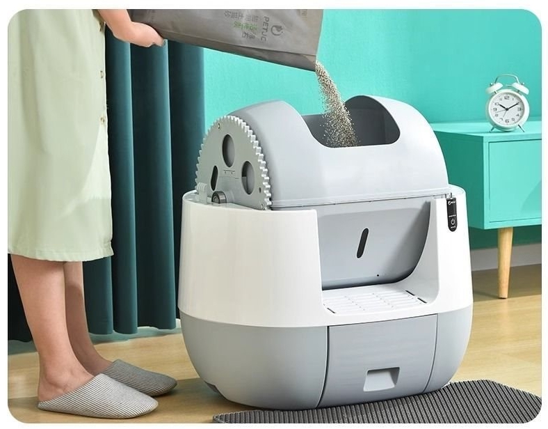 Anti-splash shovel Factory Direct High Quality automatic cat litter Standard style boxcat litter box Automatic litter box