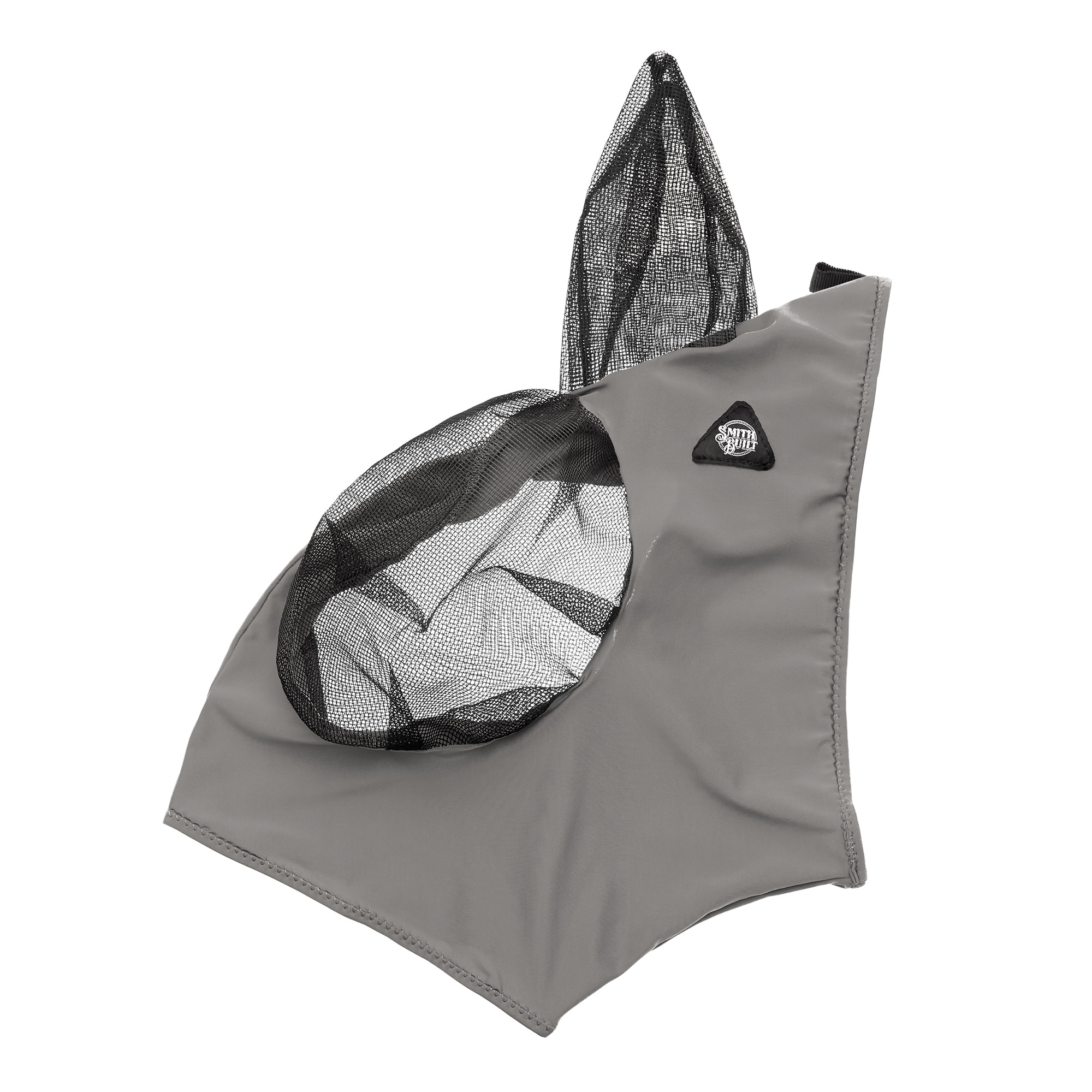 SmithBuilt Gray Mesh Fly Mask for Horses, Horse