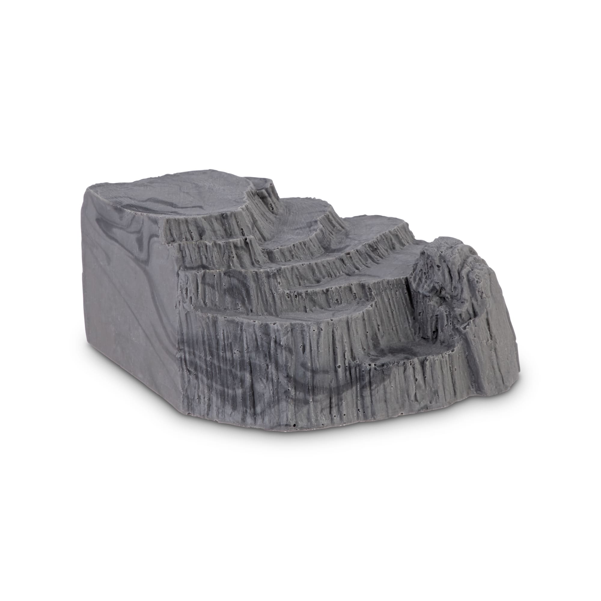 Imagitarium Marbled Corner Step Cave Reptile Hideaway, Medium