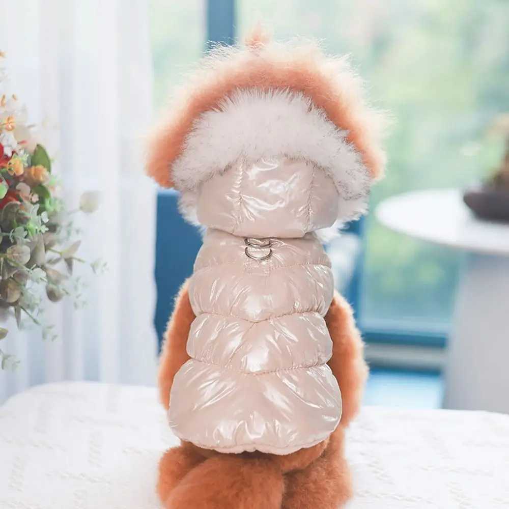 With Back Buckle Winter Dogs Cotton Vest Warm Cotton Dogs Vest Coat Soft Comfortable Pet Clothing Coat Jacket WinterXJ241125