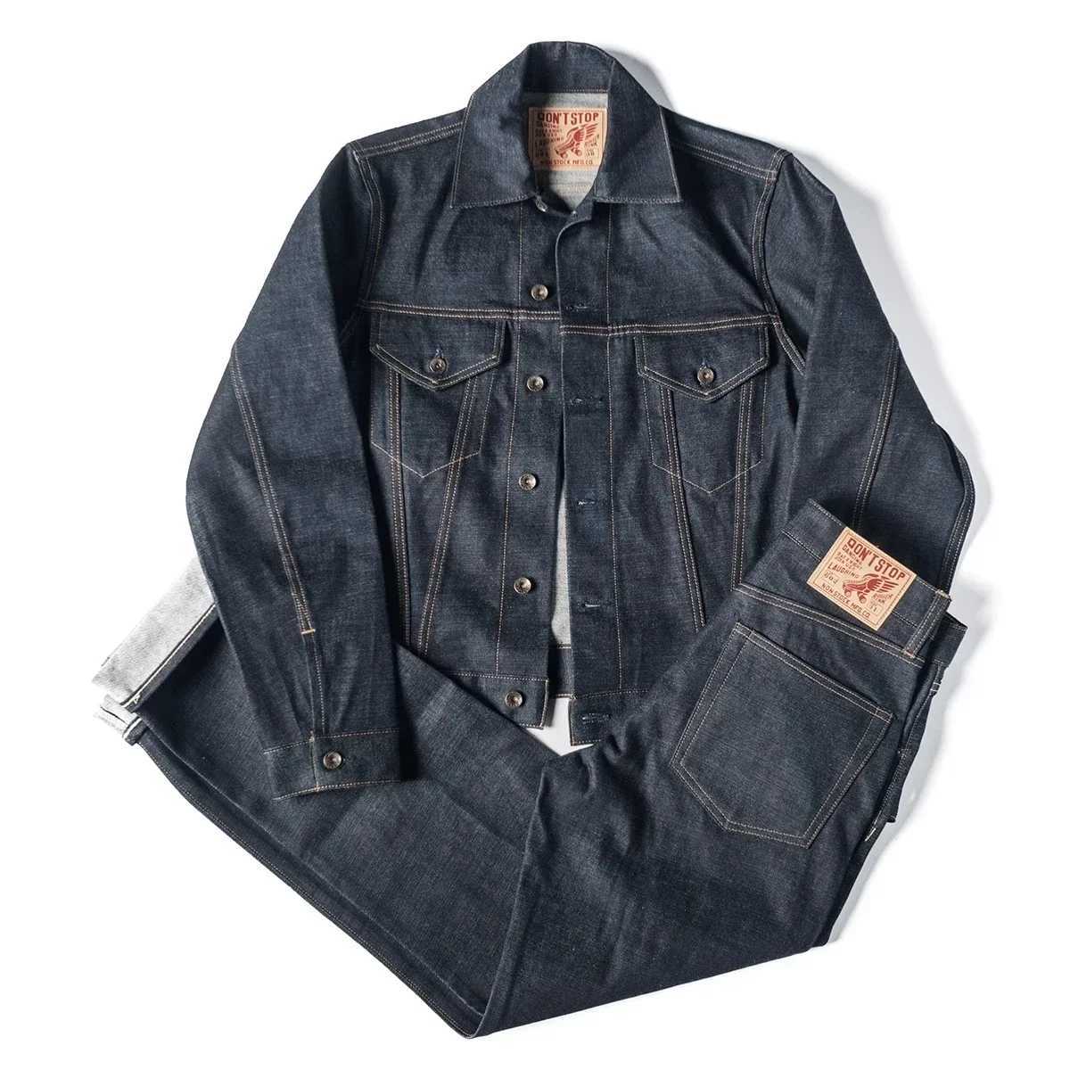 Non inventory Type 3 Selvedge denim fabric truck jacket mens denim jacket 557XX 70505 W241125