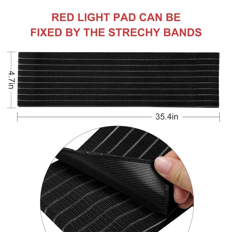 2024 Built-in Battery Pet Physical Therapy Belt Horses Care Near Infrared Pain Relief Red Light Therapy Horse Pad For Horse