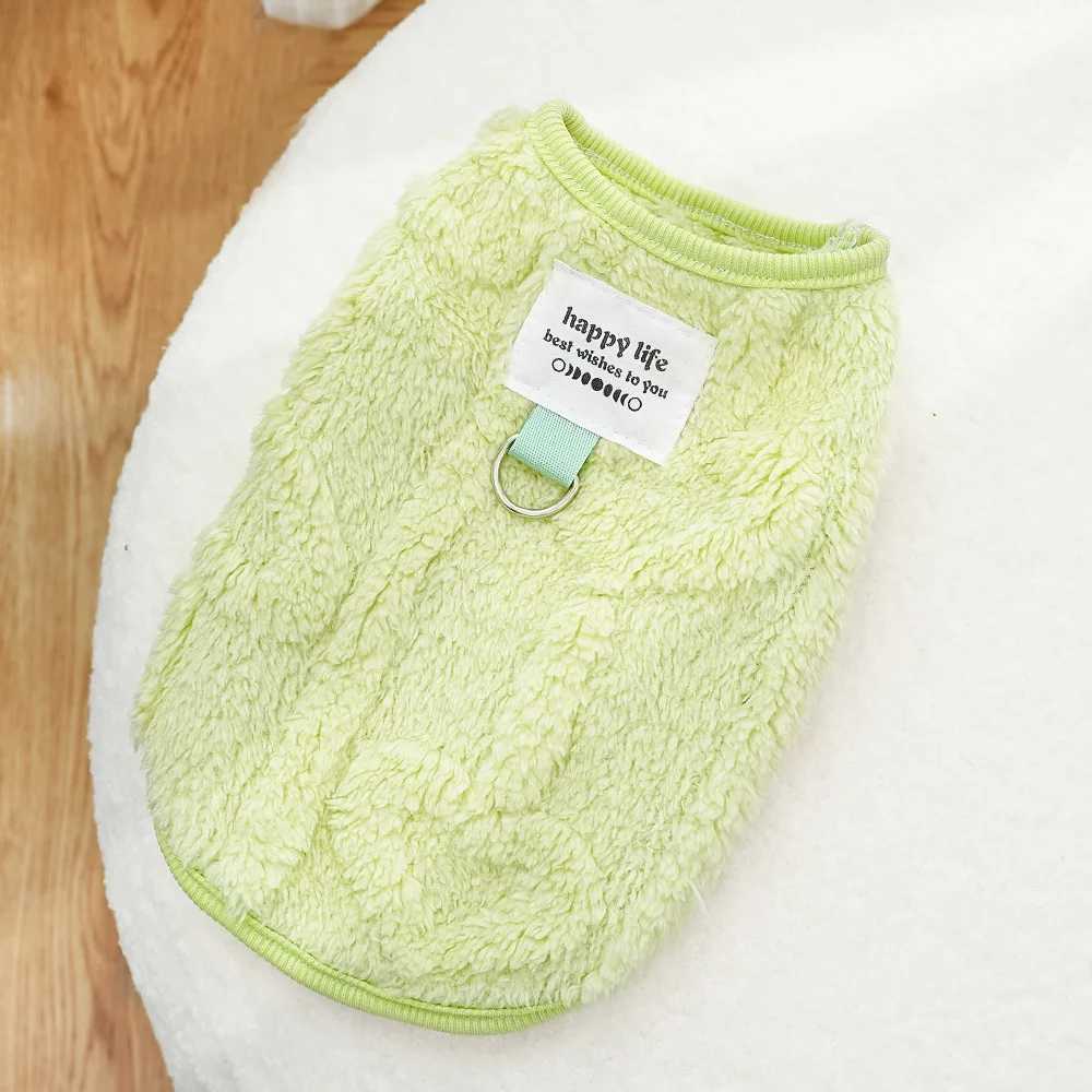 Soft Warm Dog Clothes Winter Fleece Vest Puppy Coat For Small Medium Dogs Chihuahua French Bulldog Poodle Costume Pet OutfitXJ241125