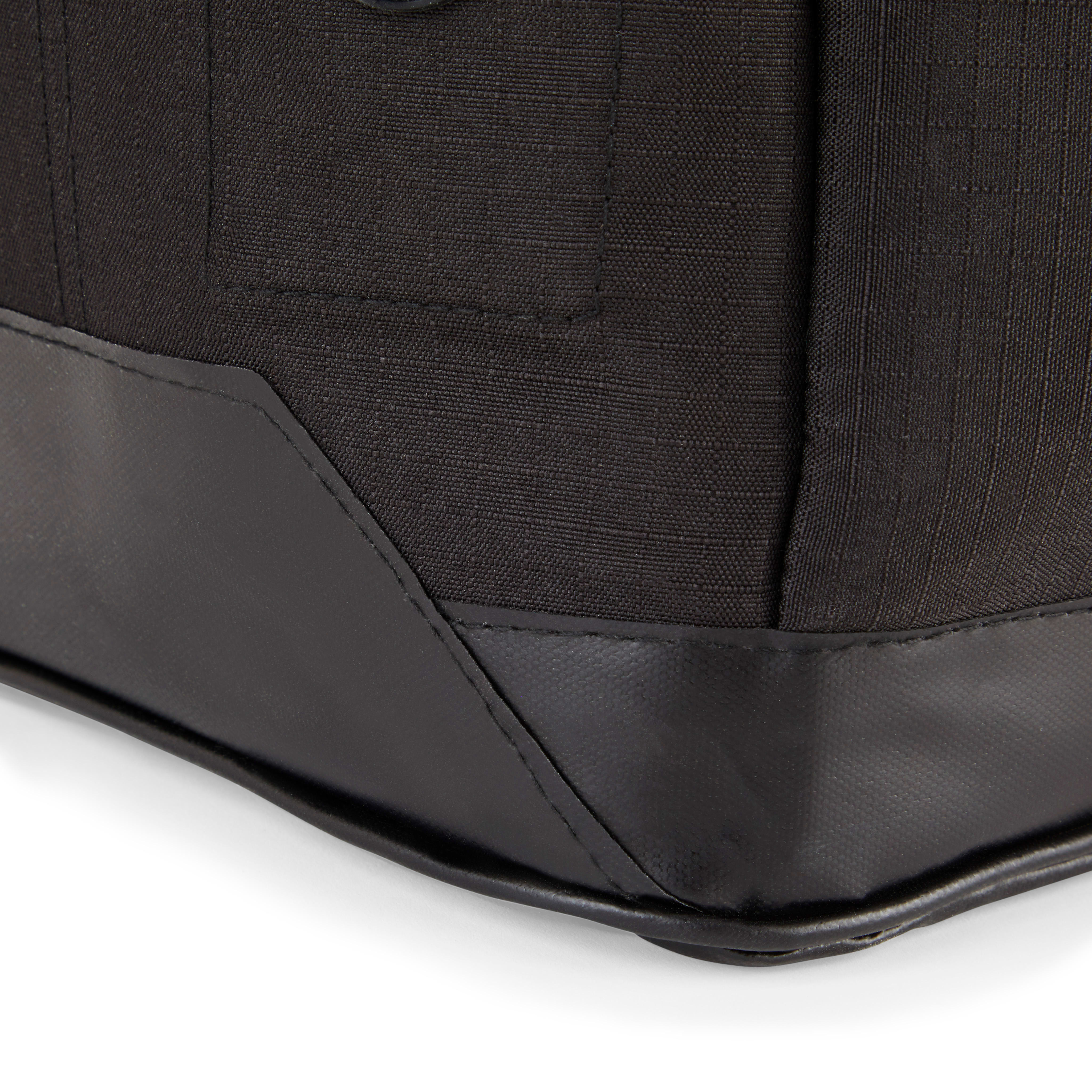 Reddy Black Canvas Dog Carrier Tote Made With Recycled Materials, Small