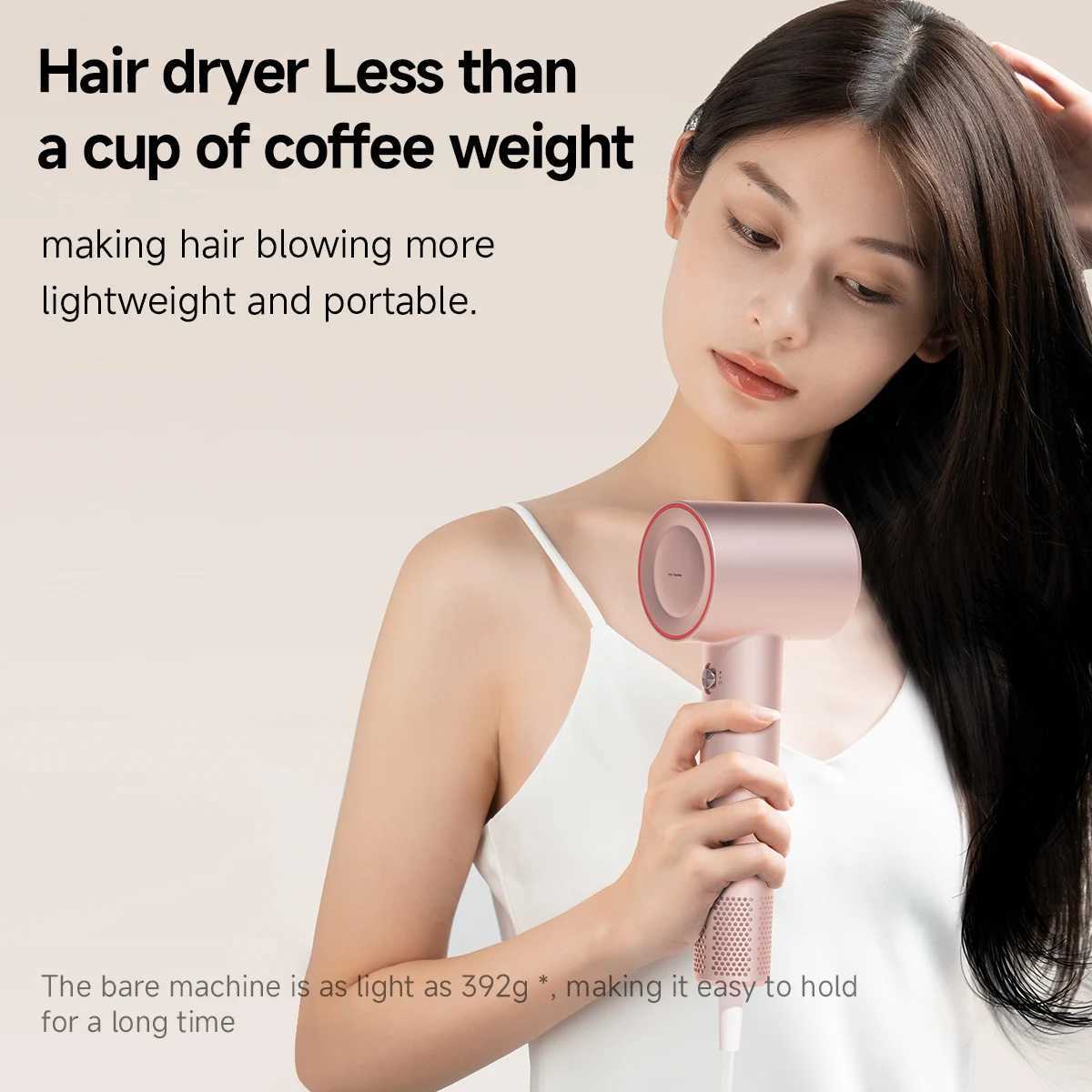 DOCO high-speed hair dryer 75m/s 200 million negative ion hair care 11000 Rpm professional lightweight home travel gift W241125