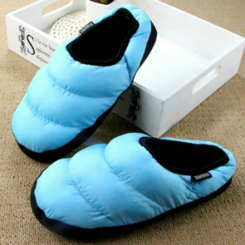 Pouches with colorful warm slippers cute couple home cotton slippers for men and women home slippers month shoes woman 241125