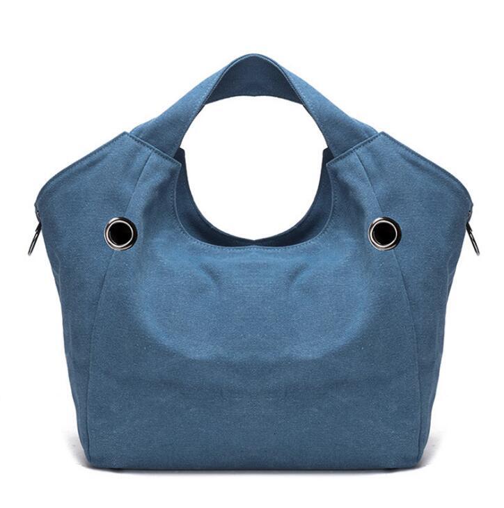 New Big Women's Fashion Casual Canvas Large Capacity Handbag Shoulder Messenger Bag Bd866b Canvas