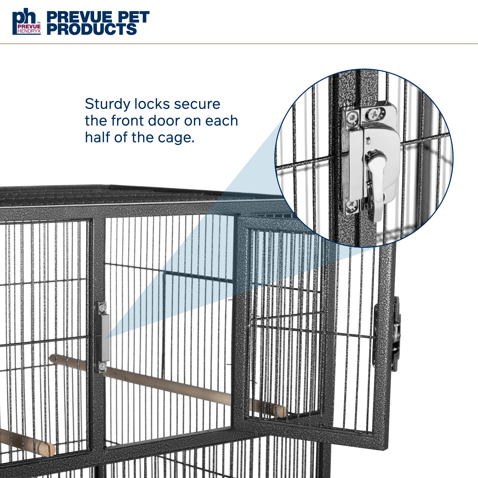 Prevue Pet Products Hampton Deluxe Divided Breeder Cage System with Stand
