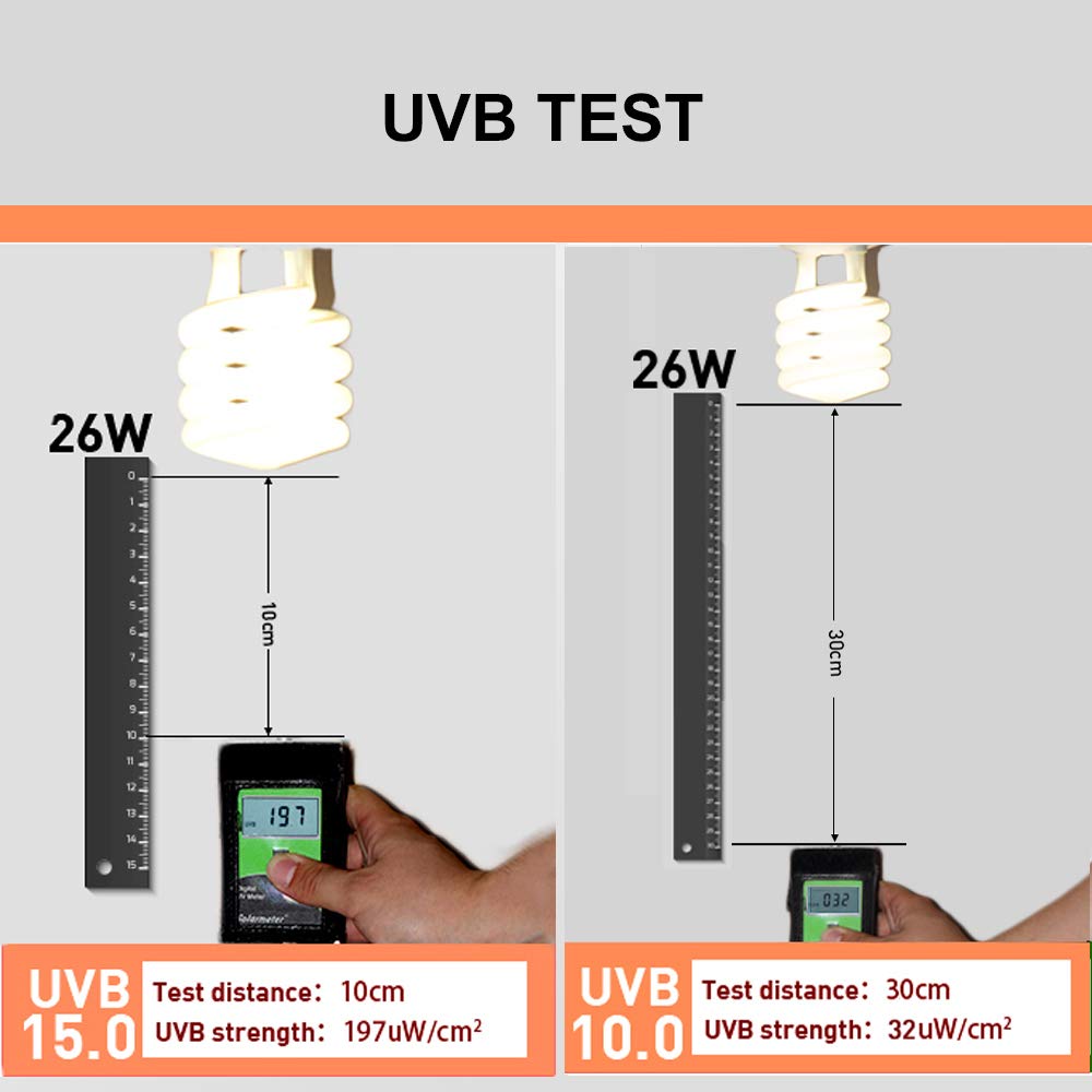 13W 26W Reptiles uv fluorescent tubes lamp uva uvb bulbs reptile fluorescent light for turtles